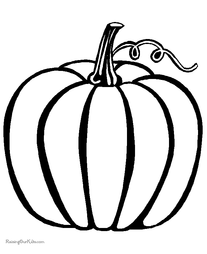 Preschool Thanksgiving coloring pages
