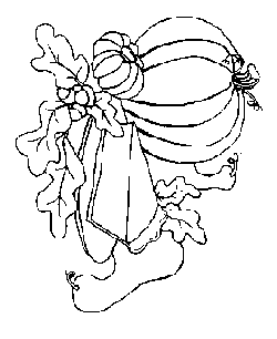 coloring page of Thanksgiving Dinner