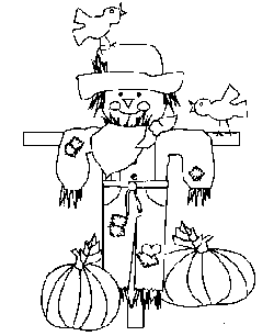 coloring page of Thanksgiving foods