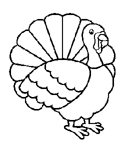 turkey coloring pages Thanksgiving