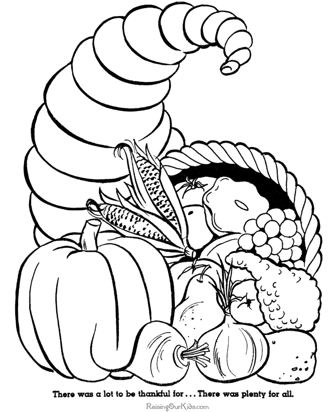 Image result for thanksgiving colouring pages