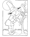 Free Thanksgiving coloring pictures
